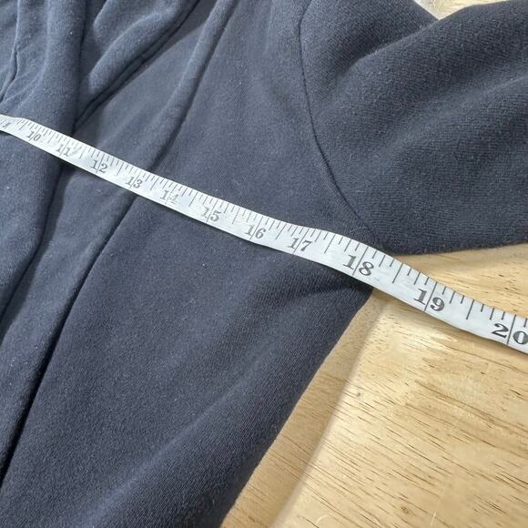 Standard James Perse Women's Black Open Front Cotton Cardigan Size 3 (US L) EUC - Picture 6 of 7